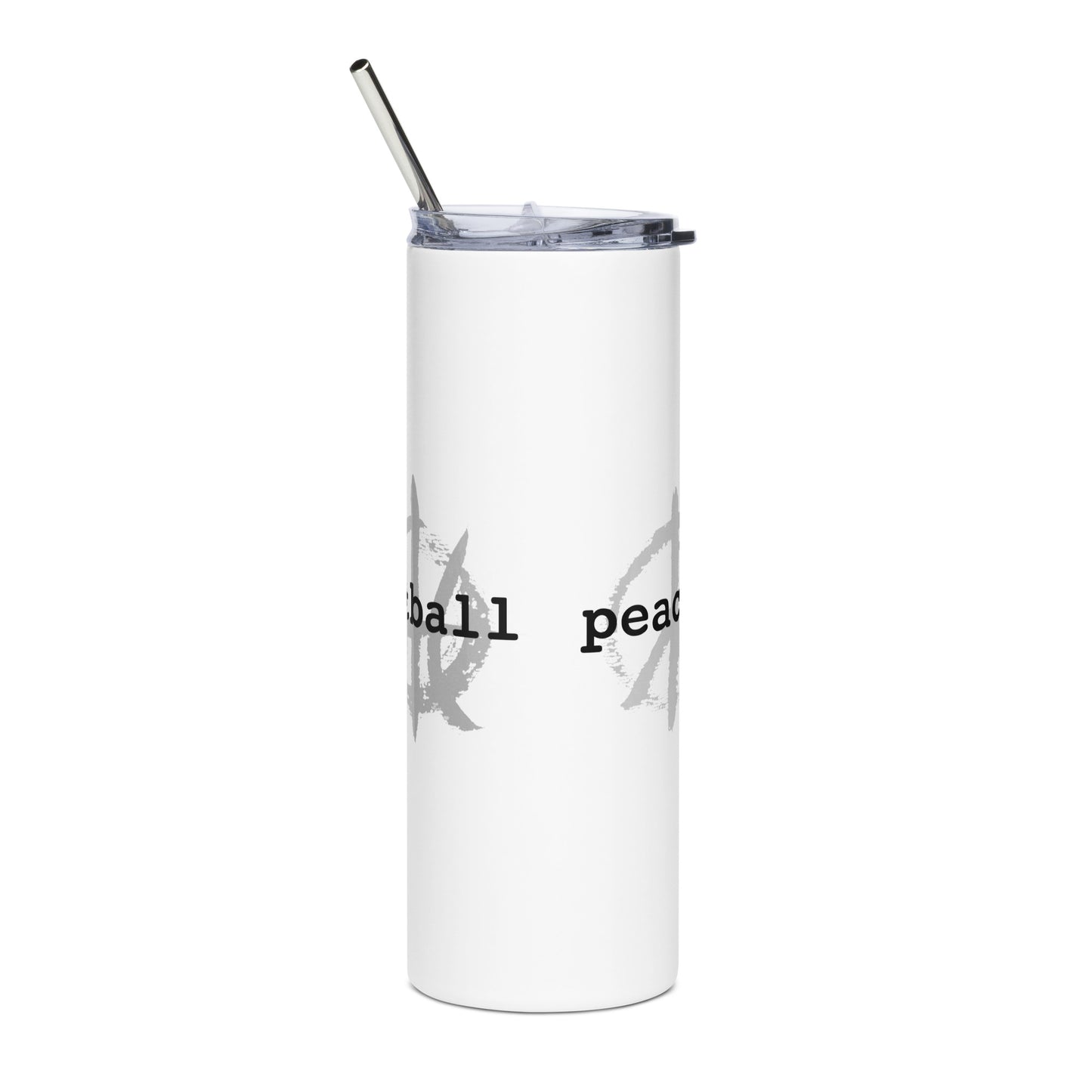 PeaceLoveBasketball Classic Stainless Steel Tumbler