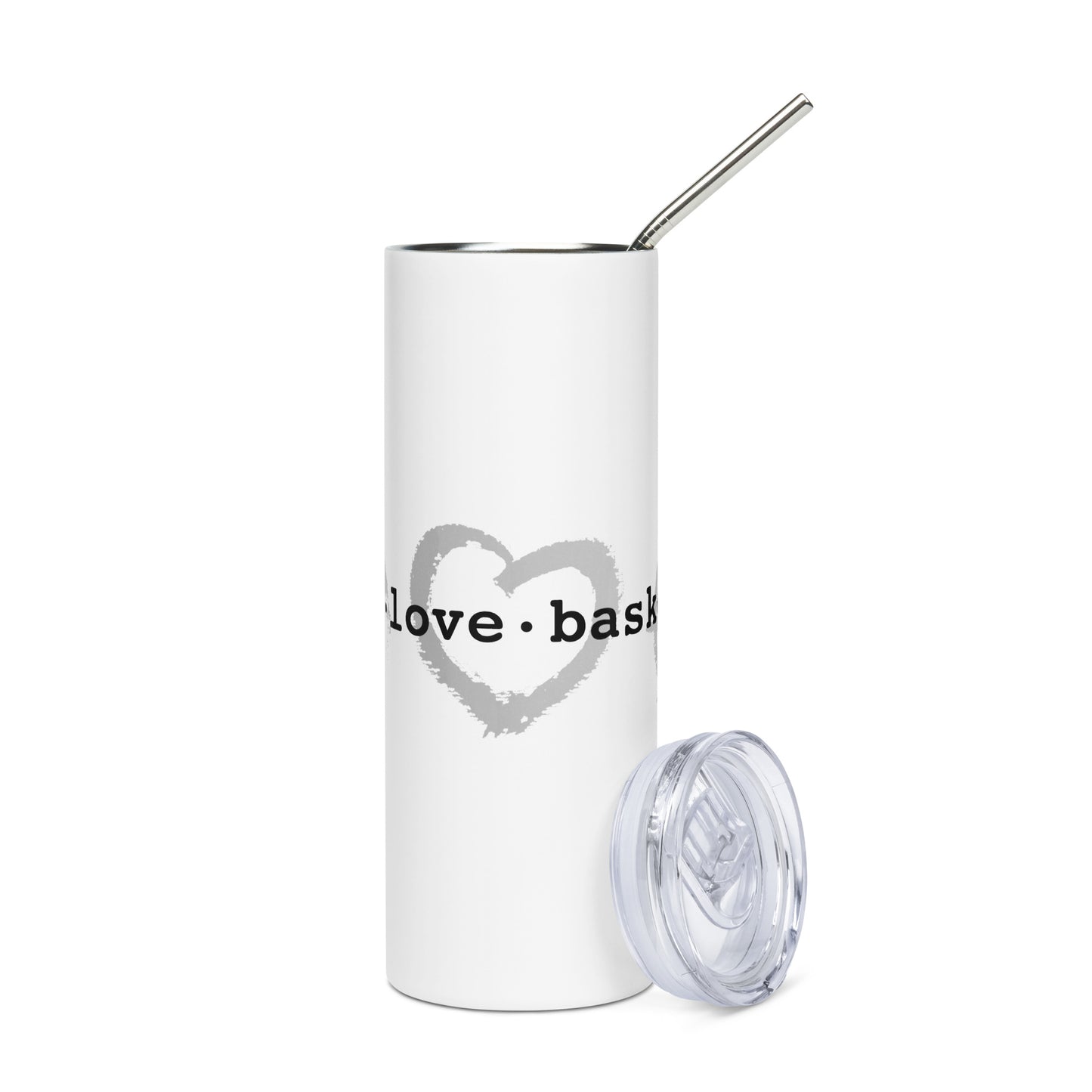 PeaceLoveBasketball Classic Stainless Steel Tumbler