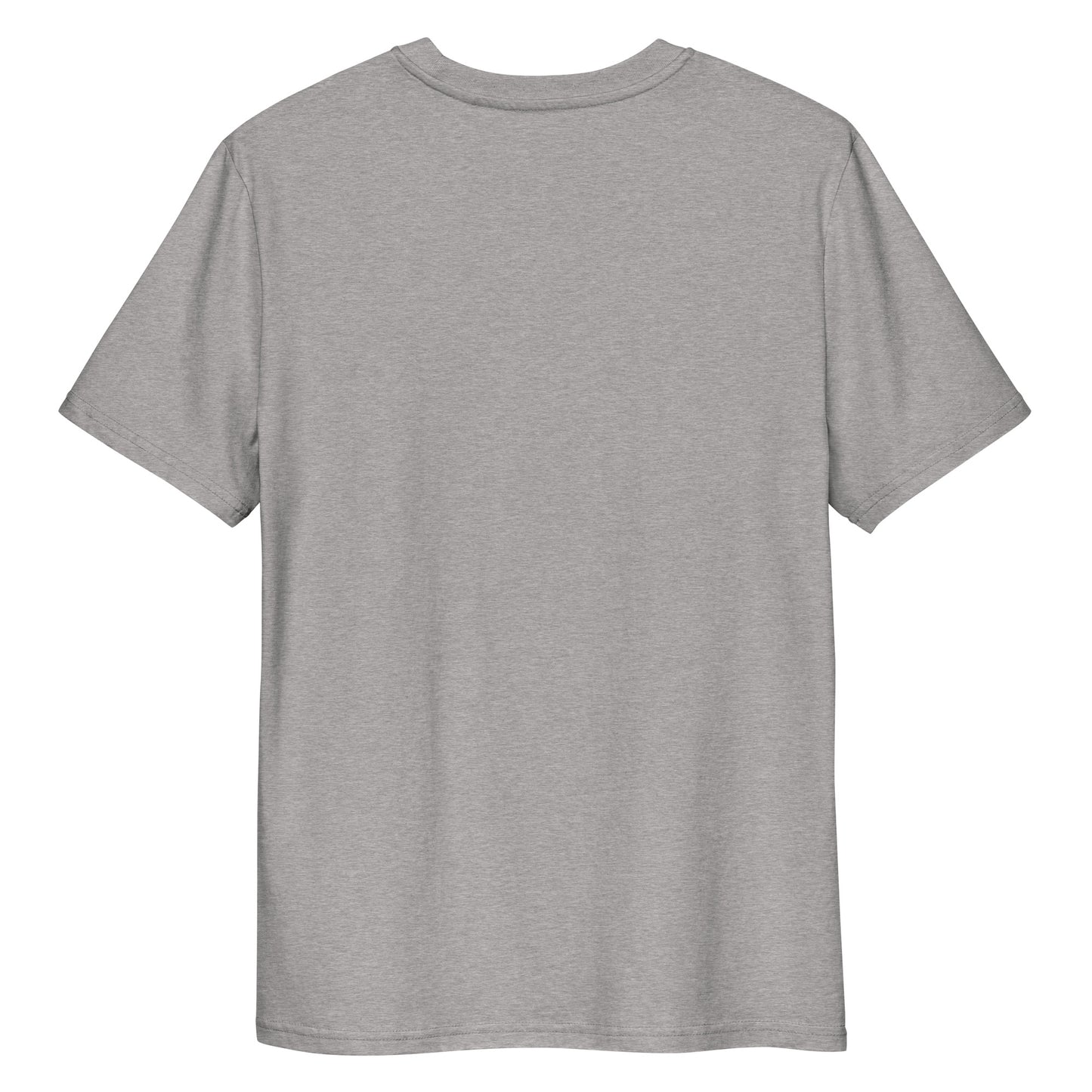 PeaceLoveBasketball Pride Grey Unisex Organic Cotton T-shirt