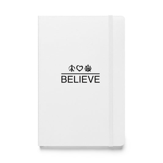 PeaceLoveBasketball Classic Believe Notebook