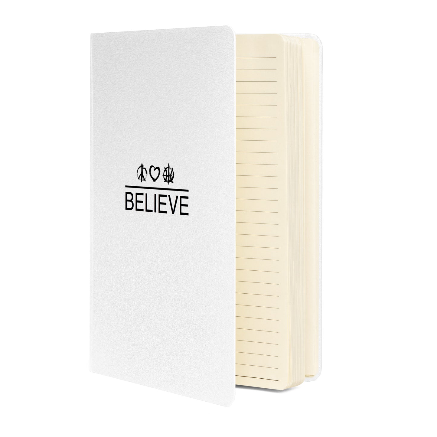 PeaceLoveBasketball Classic Believe Notebook