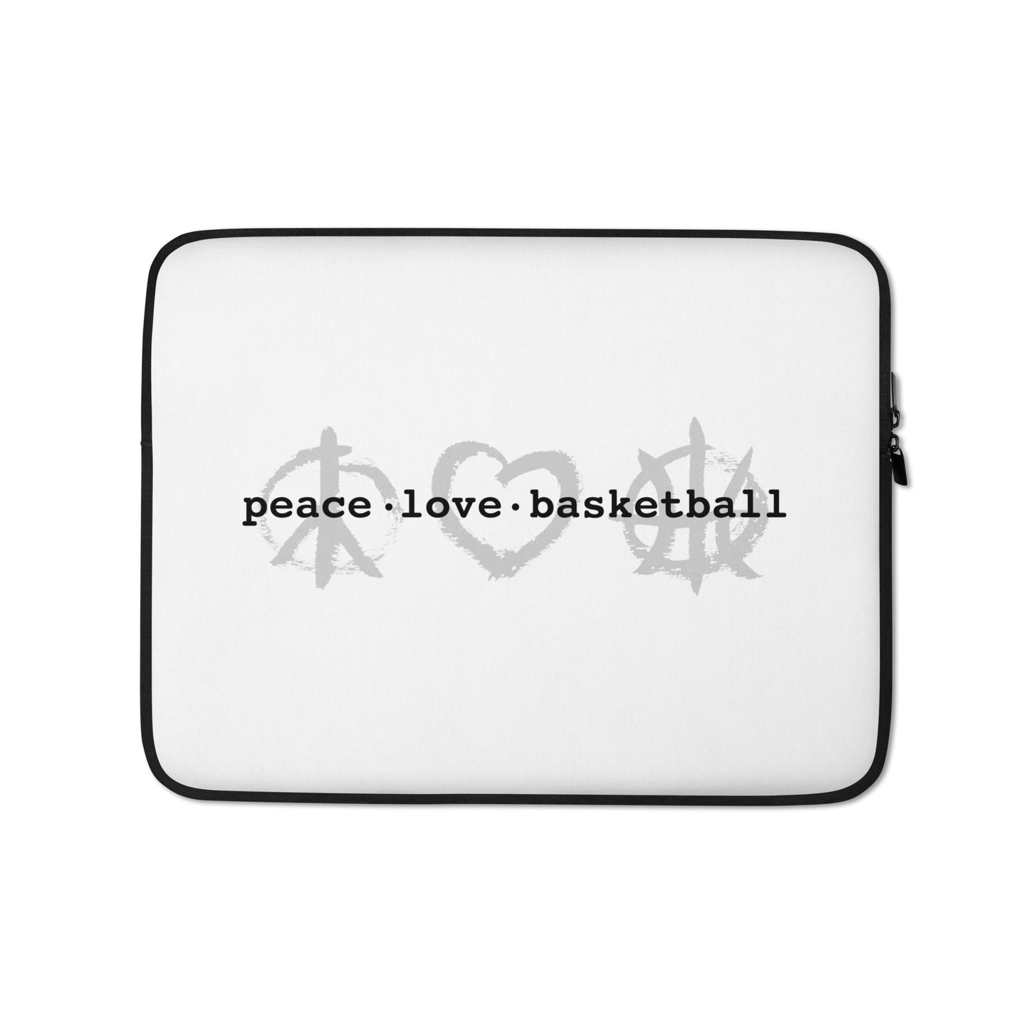 PeaceLoveBasketball Classic Laptop Sleeve