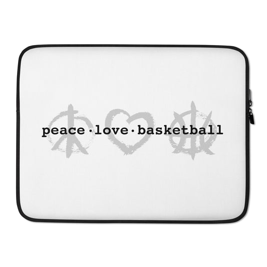 PeaceLoveBasketball Classic Laptop Sleeve