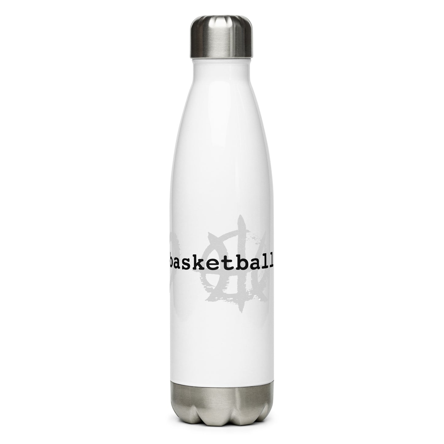 PeaceLoveBasketball Classic Stainless Steel Water Bottle